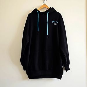 Sean John Missguided hoodie dress size 14 black